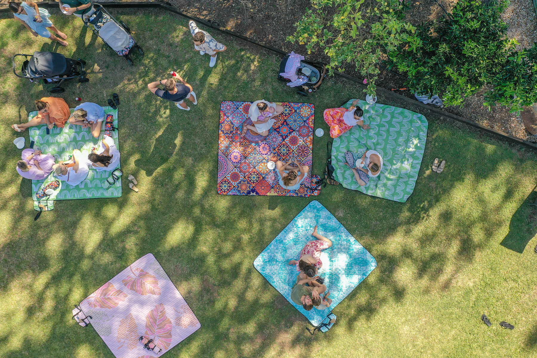Holiday Dreams - Recycled Picnic Blanket - Image 8