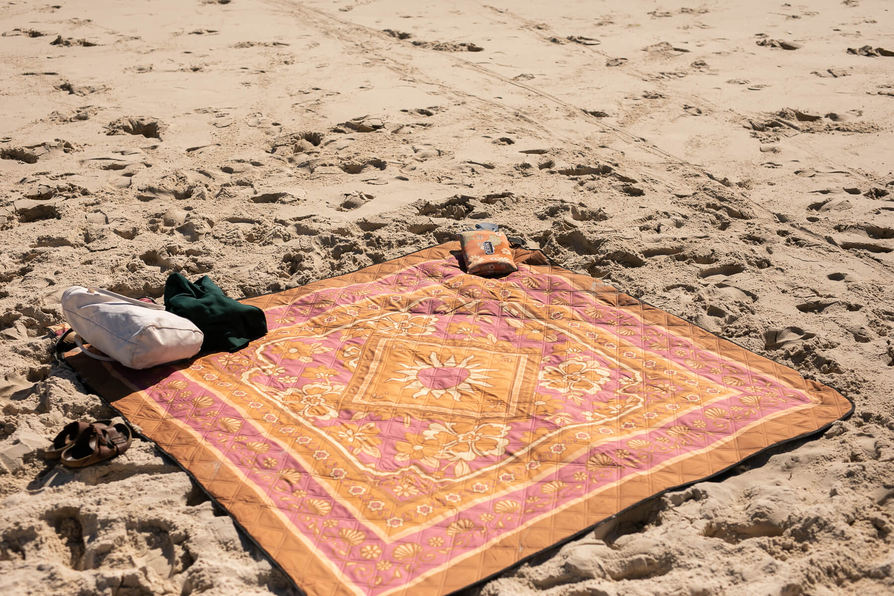 Turkish Delight - Recycled Picnic Blanket - Image 4