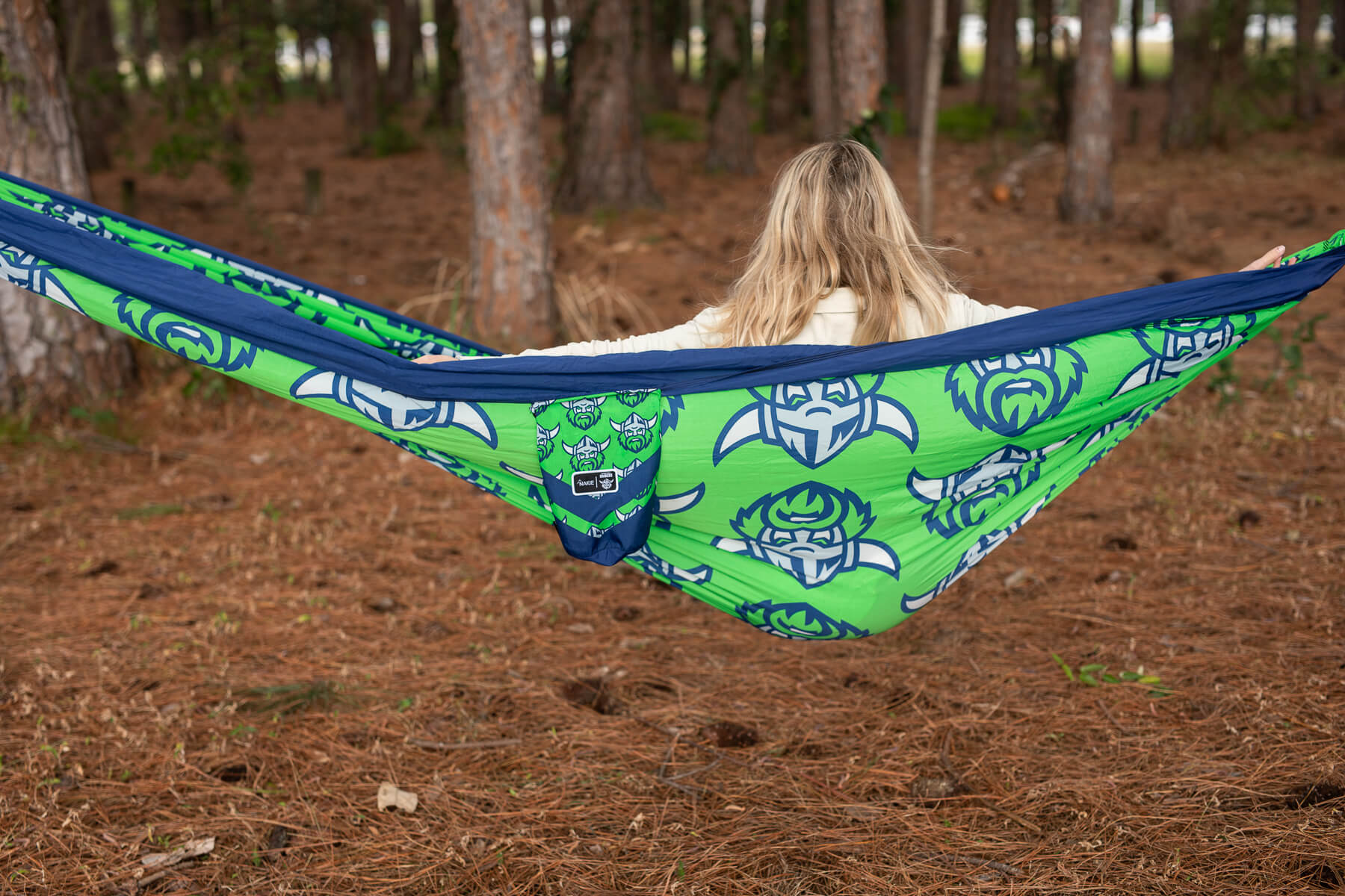 Raiders - NRL Recycled Hammock with Straps - Image 6