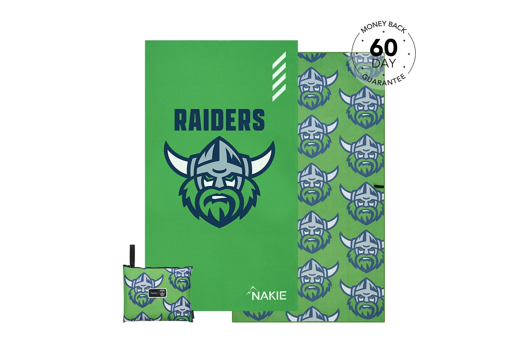 Raiders - NRL Recycled Sand Free Beach Towel - Image 4