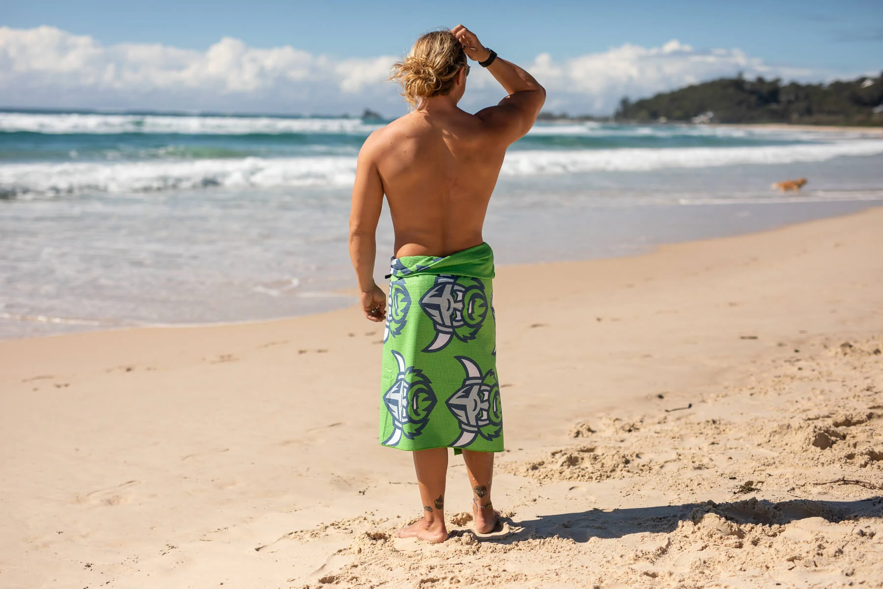 Raiders - NRL Recycled Sand Free Beach Towel - Image 6
