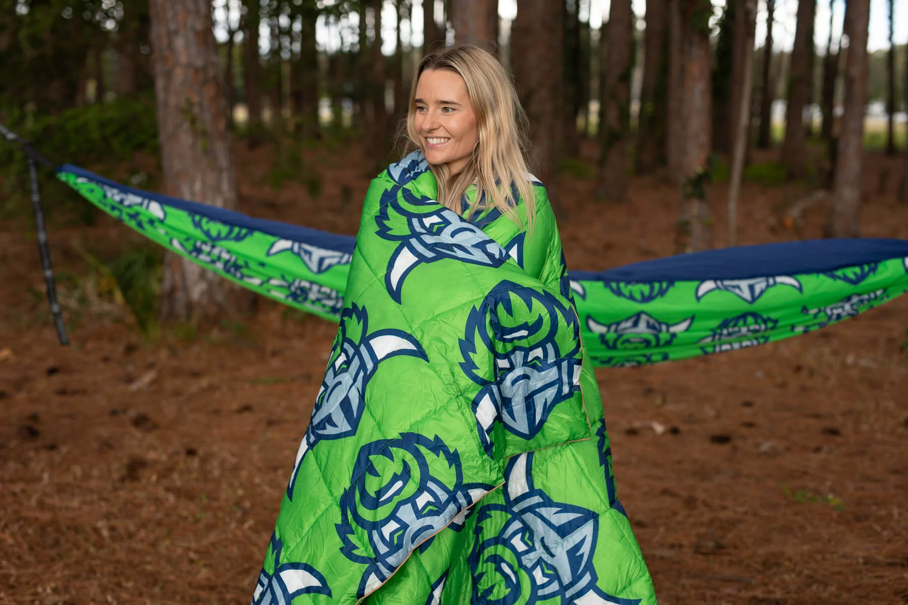 Raiders - NRL Sustainable Down Puffy Blanket - Image 2