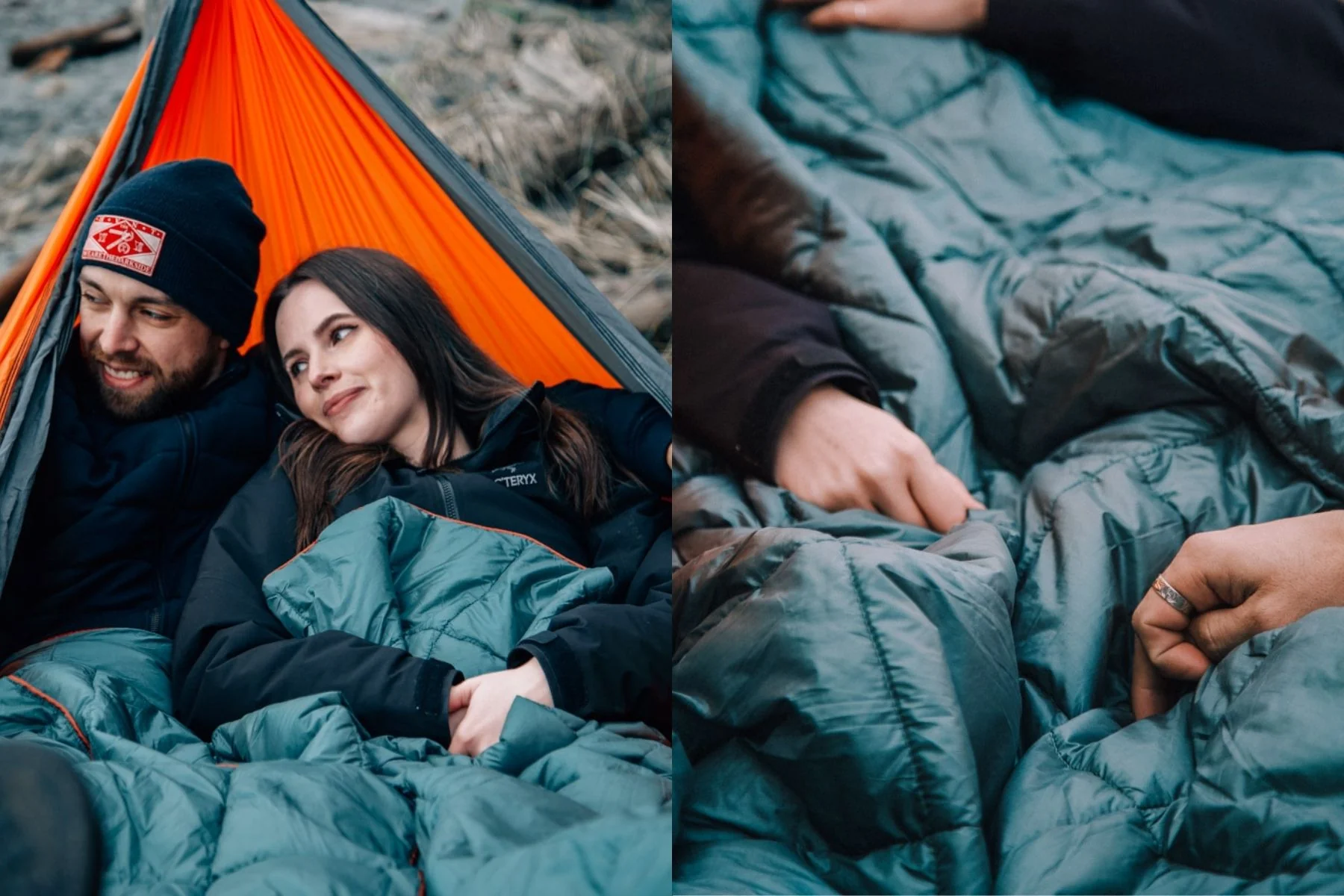 Recycled Hammock & Puffy Blanket Combo - Image 3