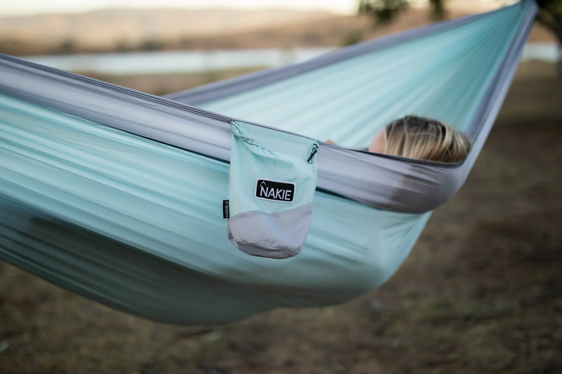 Recycled Hammock & Recycled Picnic Blanket Combo - Image 8