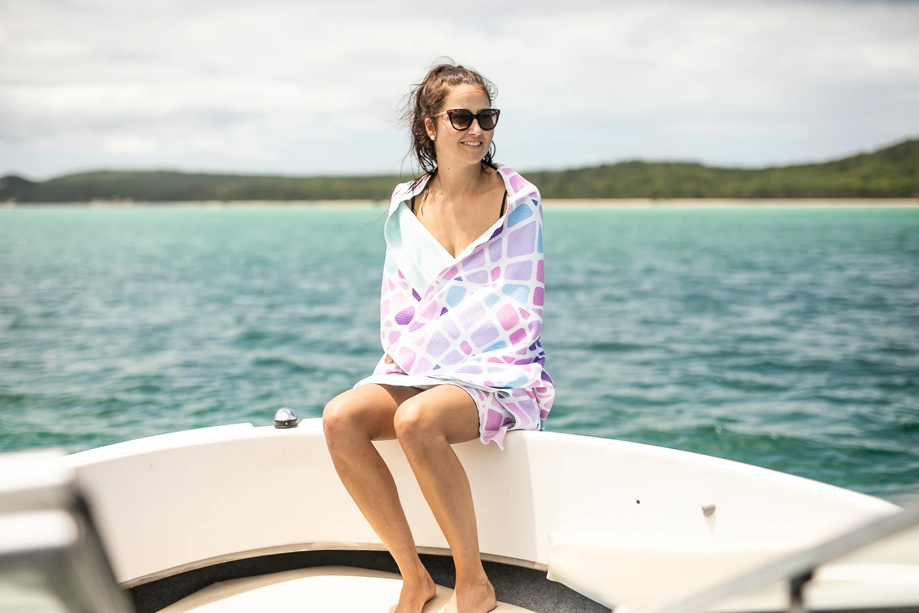 Recycled Hammock, Towel & Puffy Blanket Combo - Image 3
