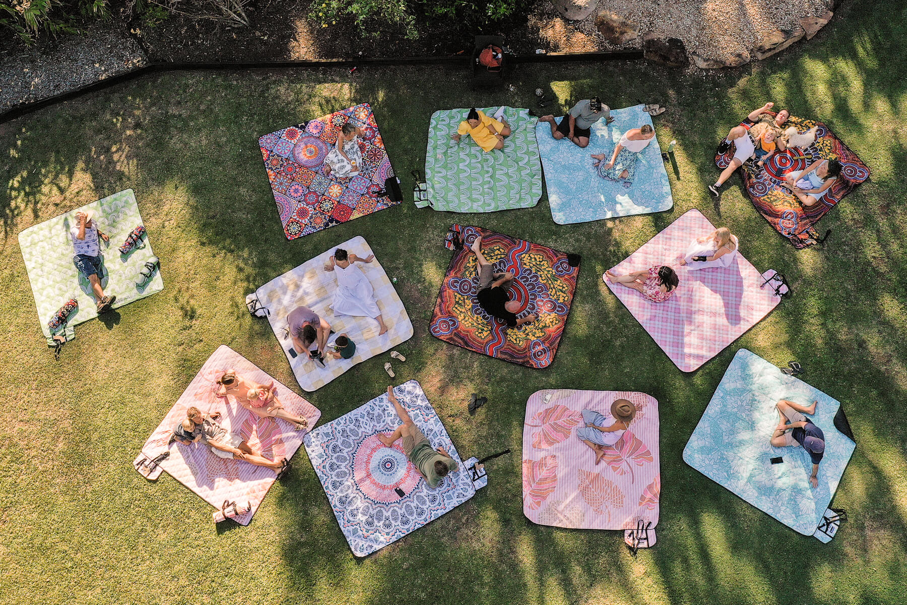 Recycled Picnic Blanket - All Colours - Image 3