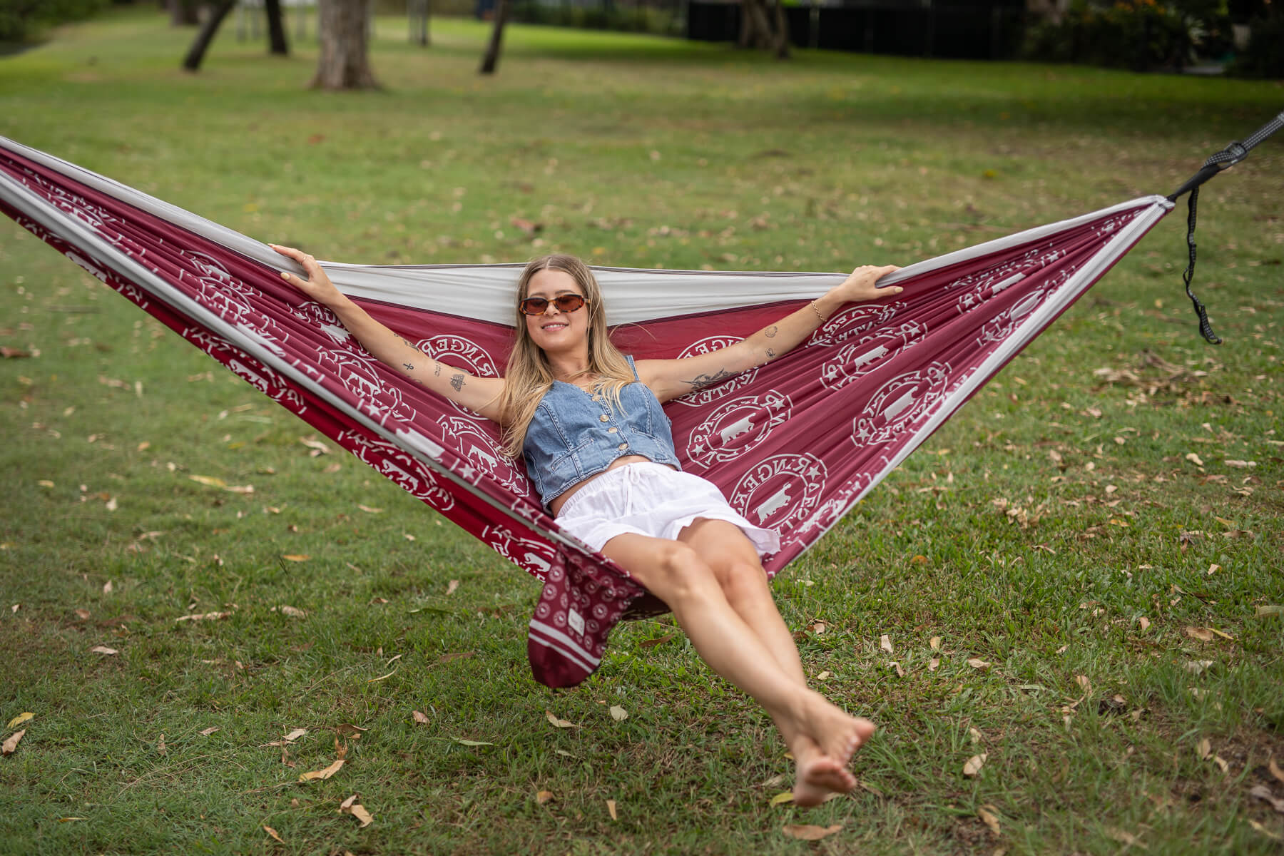Ringers Western Recycled Hammock with Straps - Image 10