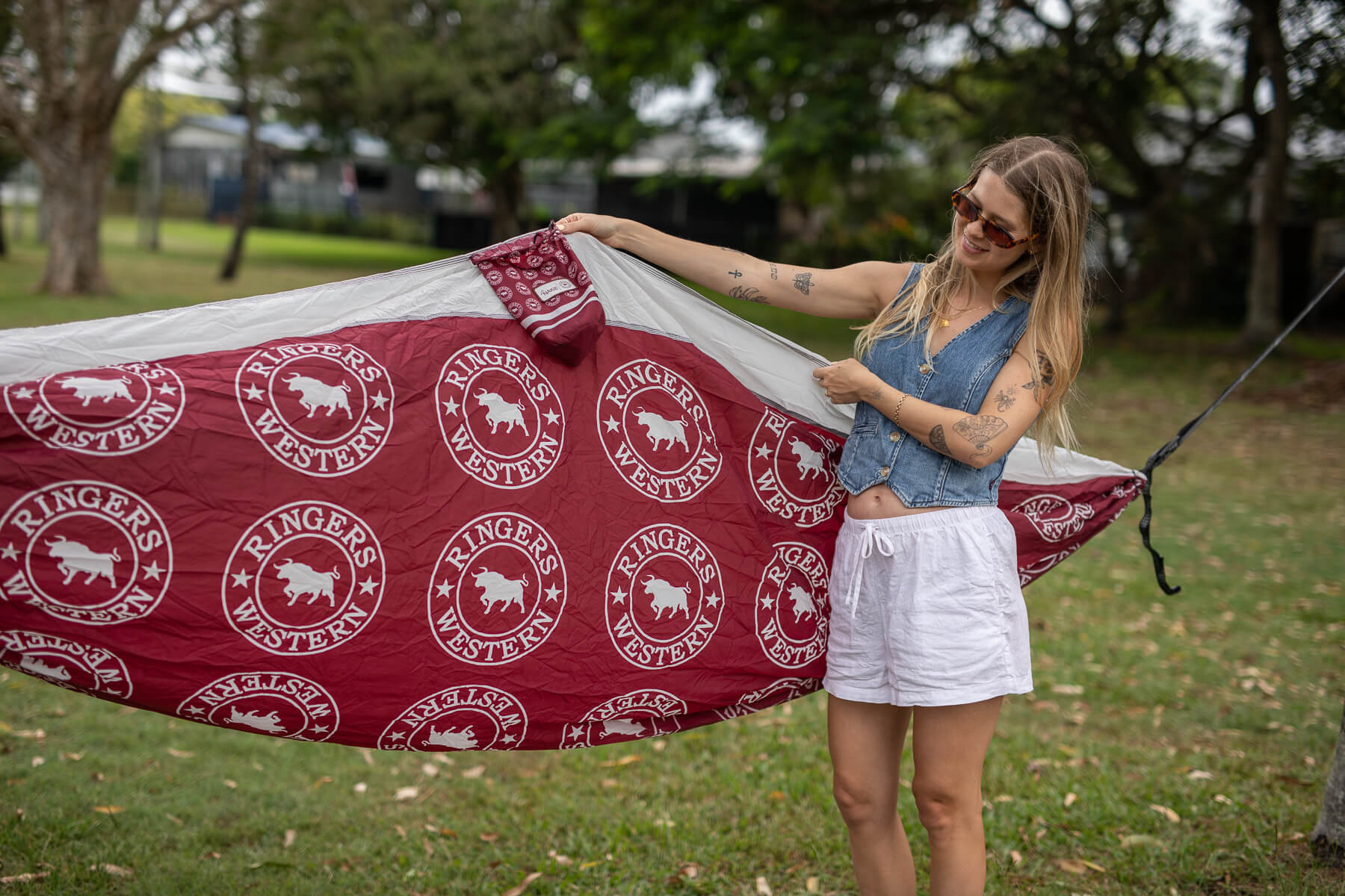 Ringers Western Recycled Hammock with Straps - Image 7