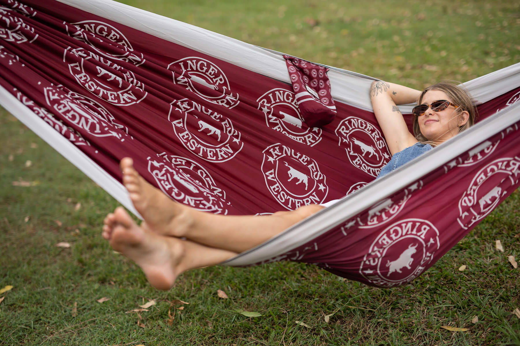 Ringers Western Recycled Hammock with Straps - Image 8