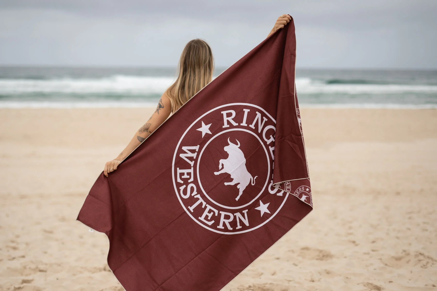 Ringers Western - Recycled Sand Free Beach Towel - Image 8