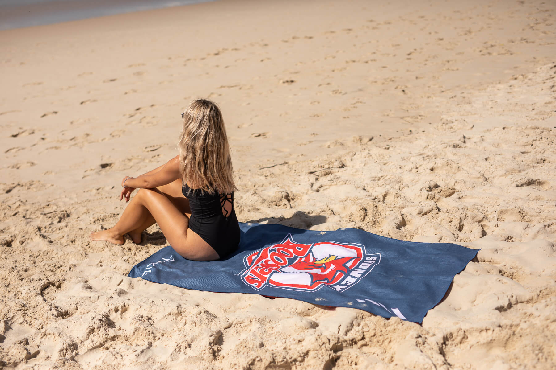 Roosters - NRL Recycled Sand Free Beach Towel - Image 8
