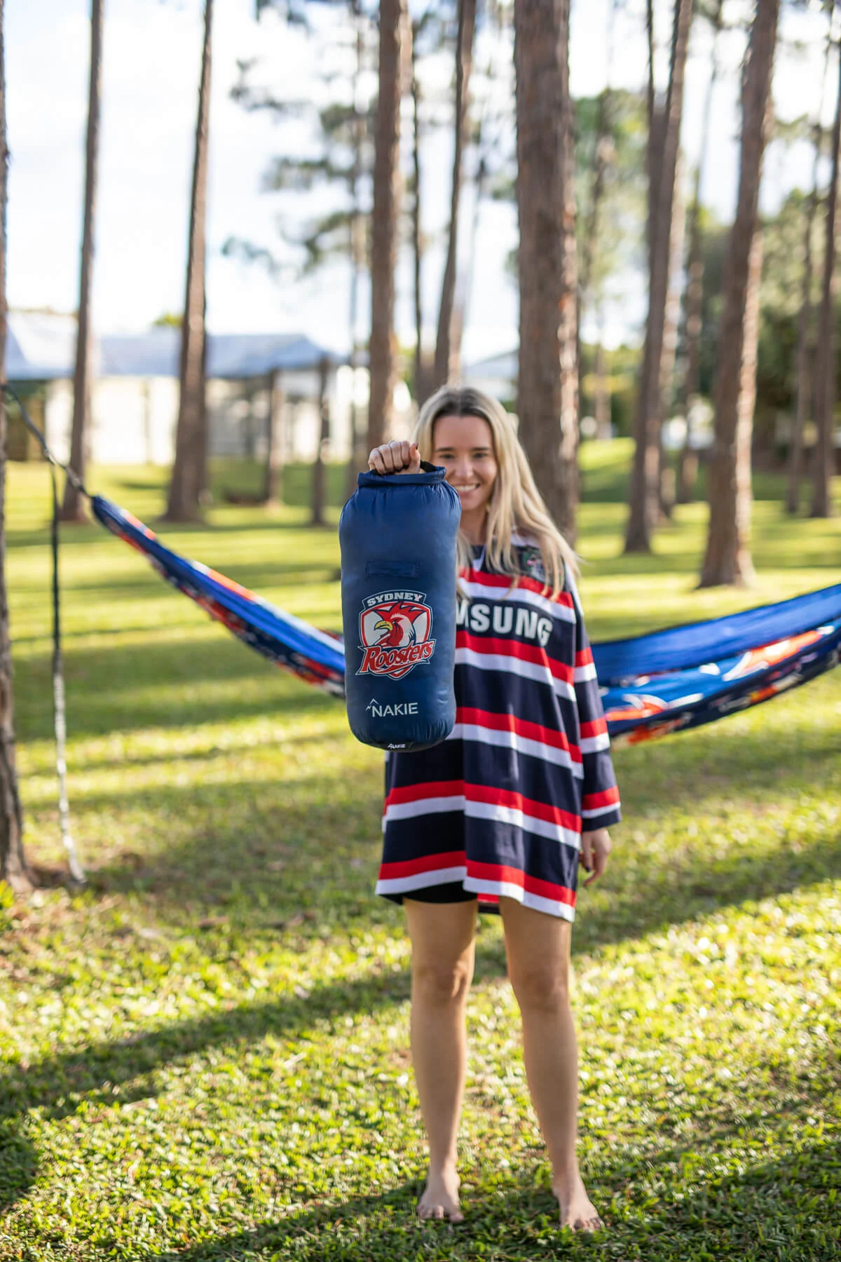 Roosters - NRL Sustainable Down Puffy Blanket - Image 5