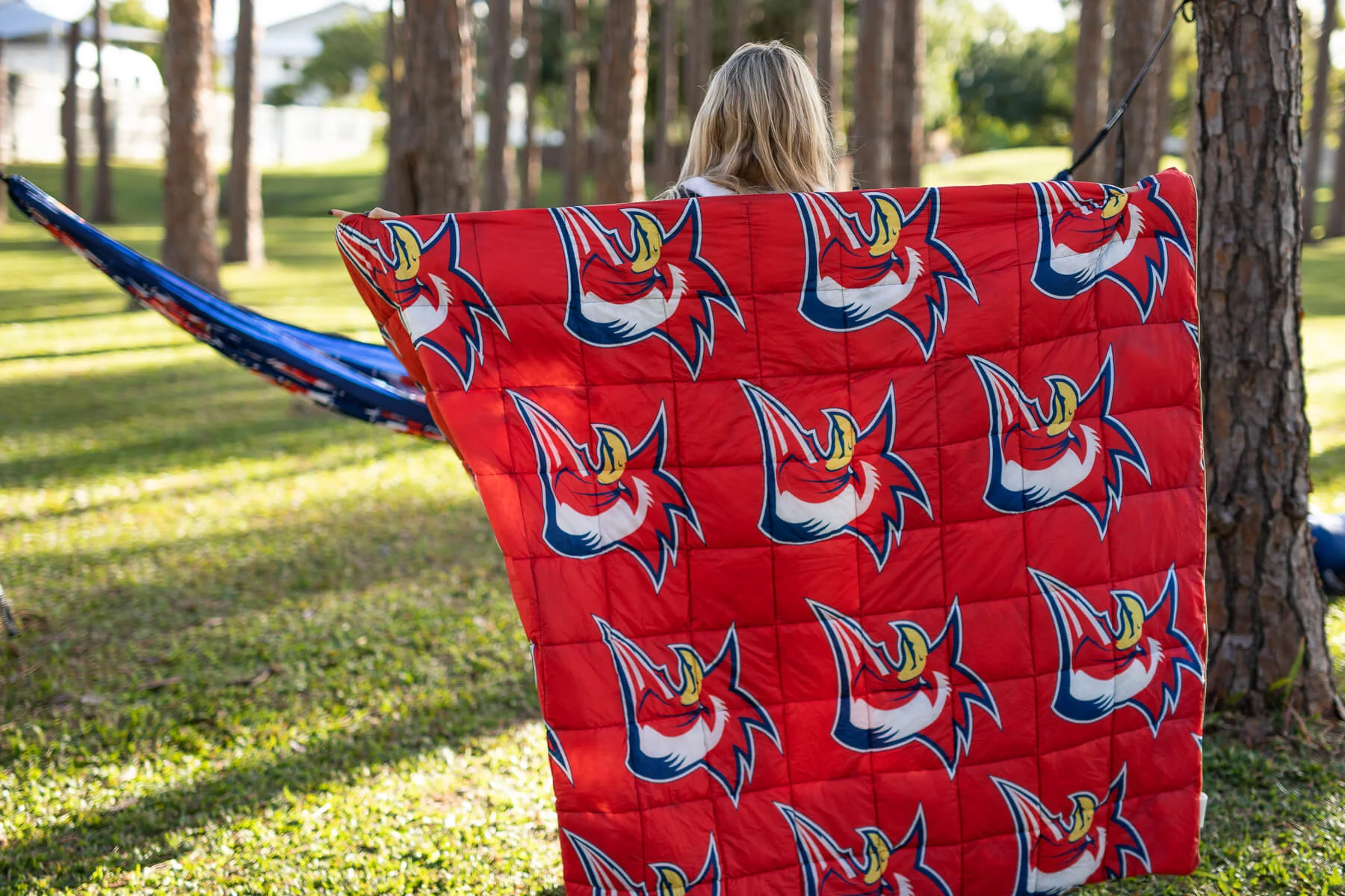 Roosters - NRL Sustainable Down Puffy Blanket - Image 6