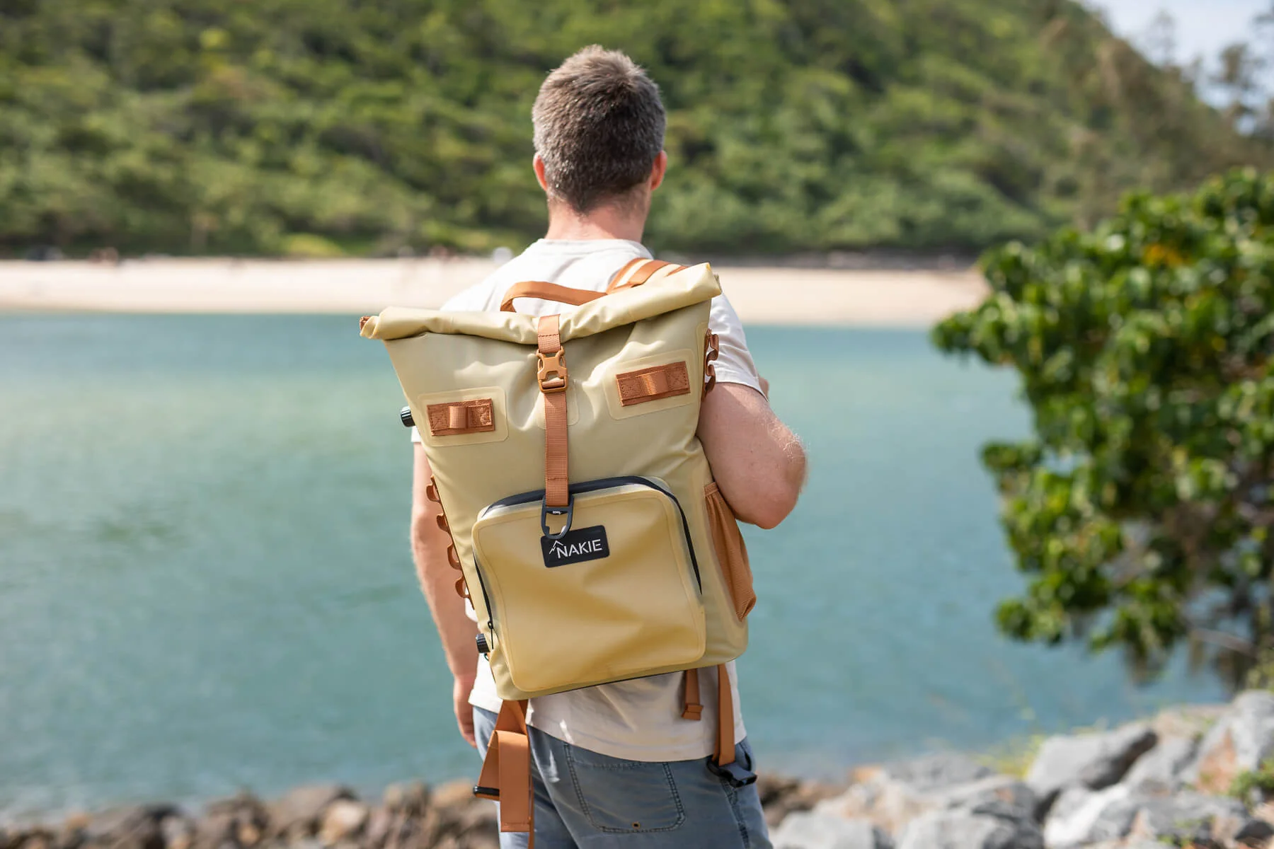 Sahara Sand - Recycled Cooler Backpack - Image 4