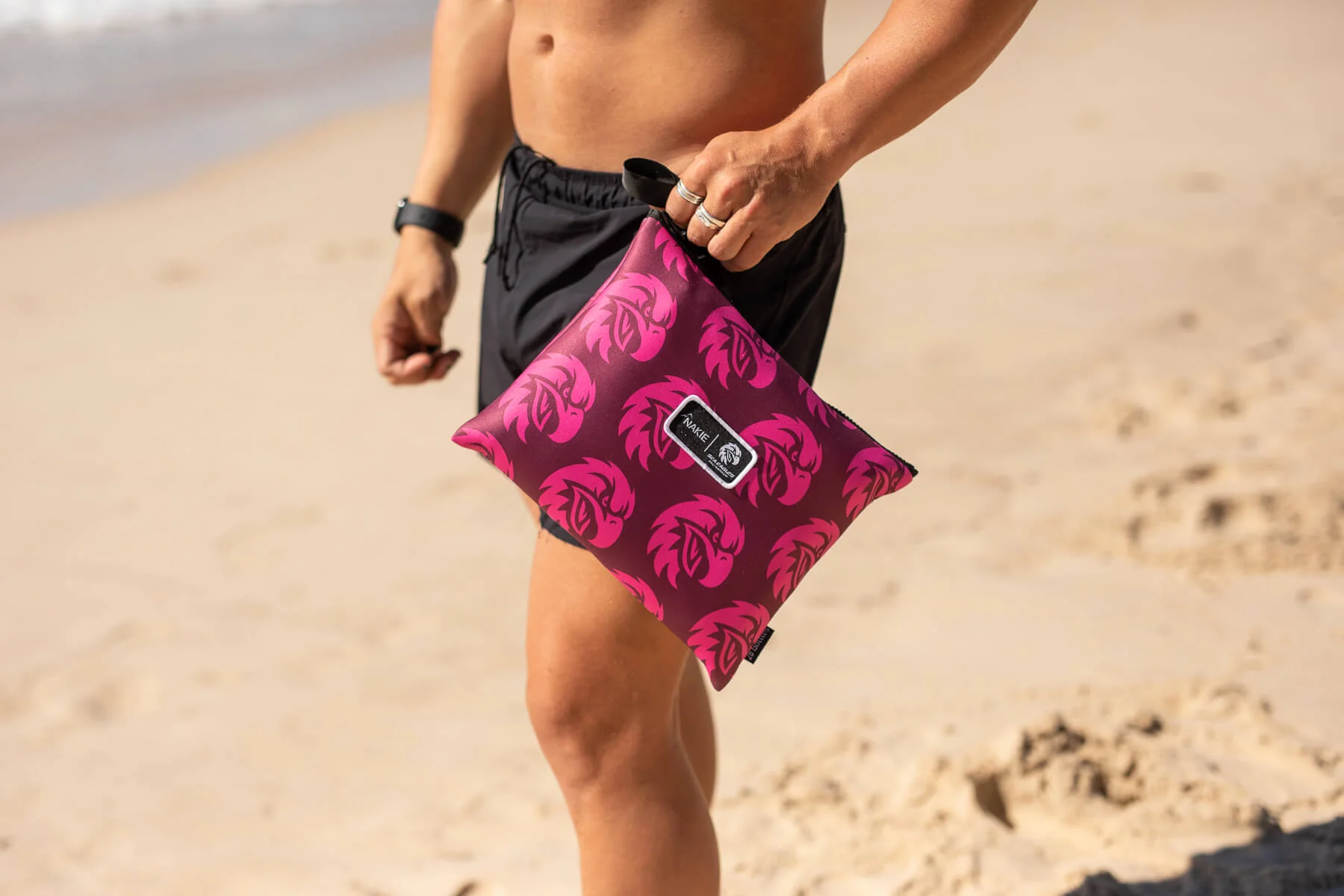 Sea Eagles - NRL Recycled Sand Free Beach Towel - Image 6