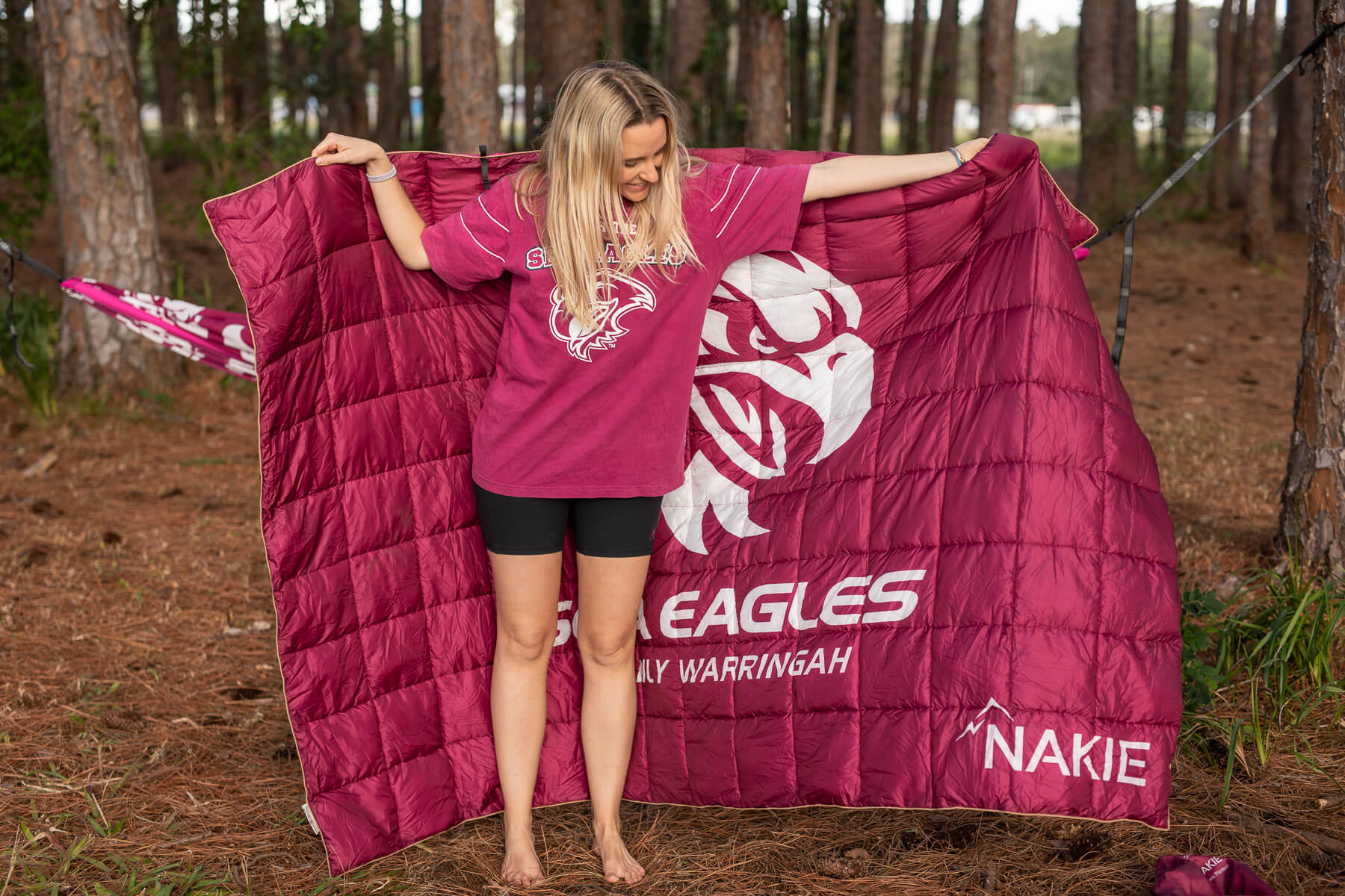 Sea Eagles - NRL Sustainable Down Puffy Blanket - Image 5