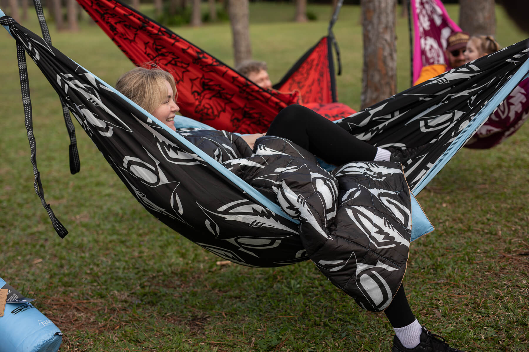 Sharks - NRL Recycled Hammock with Straps - Image 3