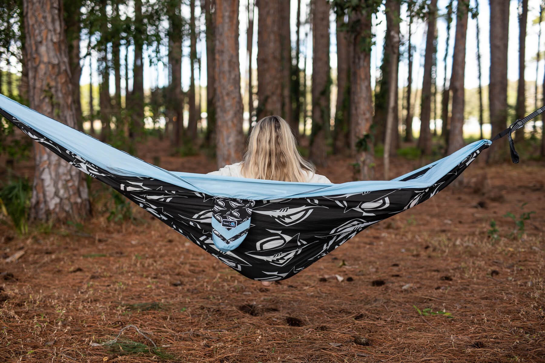 Sharks - NRL Recycled Hammock with Straps - Image 5