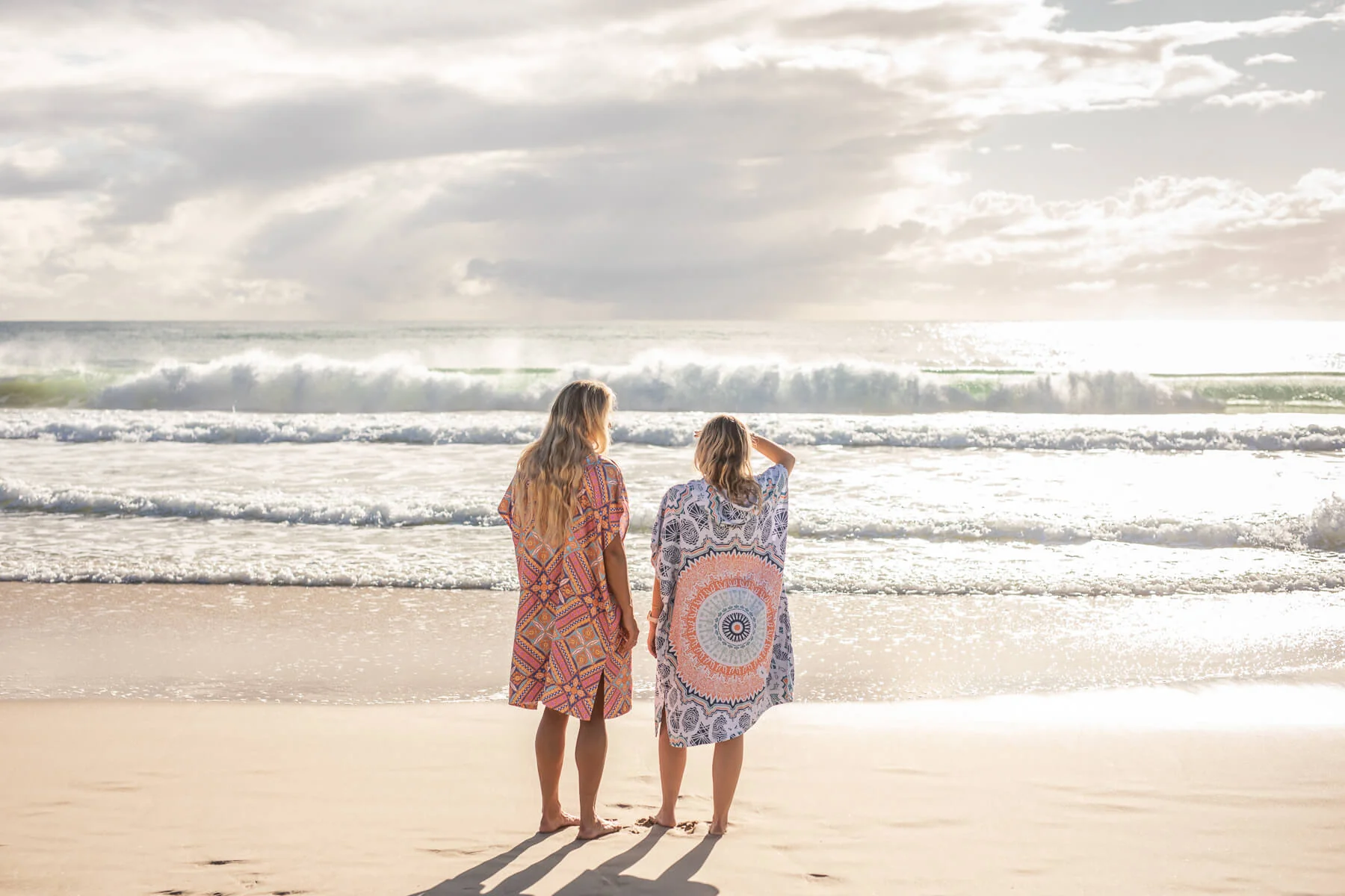 Rosy Tides - Hooded Towel Recycled Sand Free - Image 16