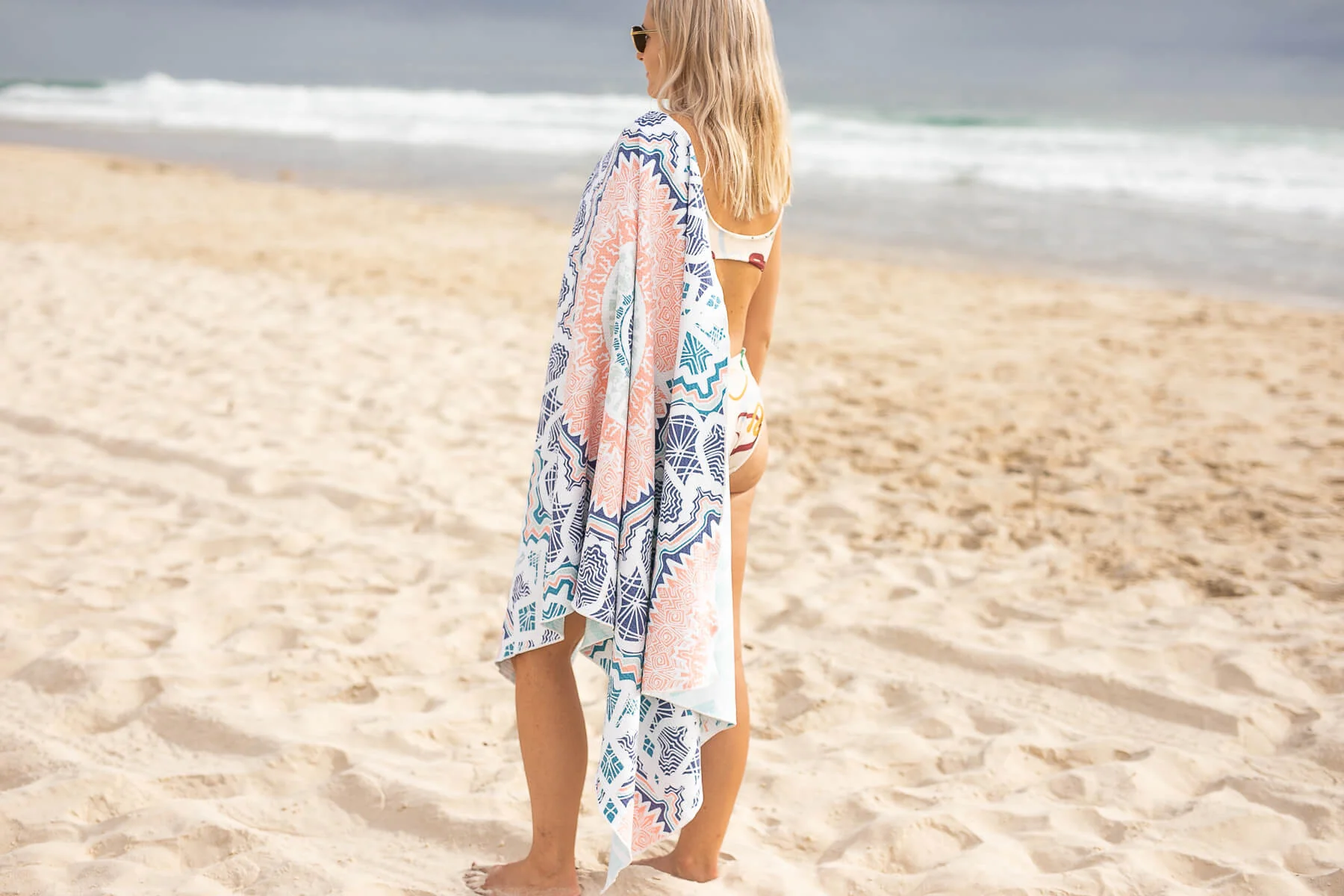 Sound of Summer - Recycled Sand Free Beach Towel - Image 8