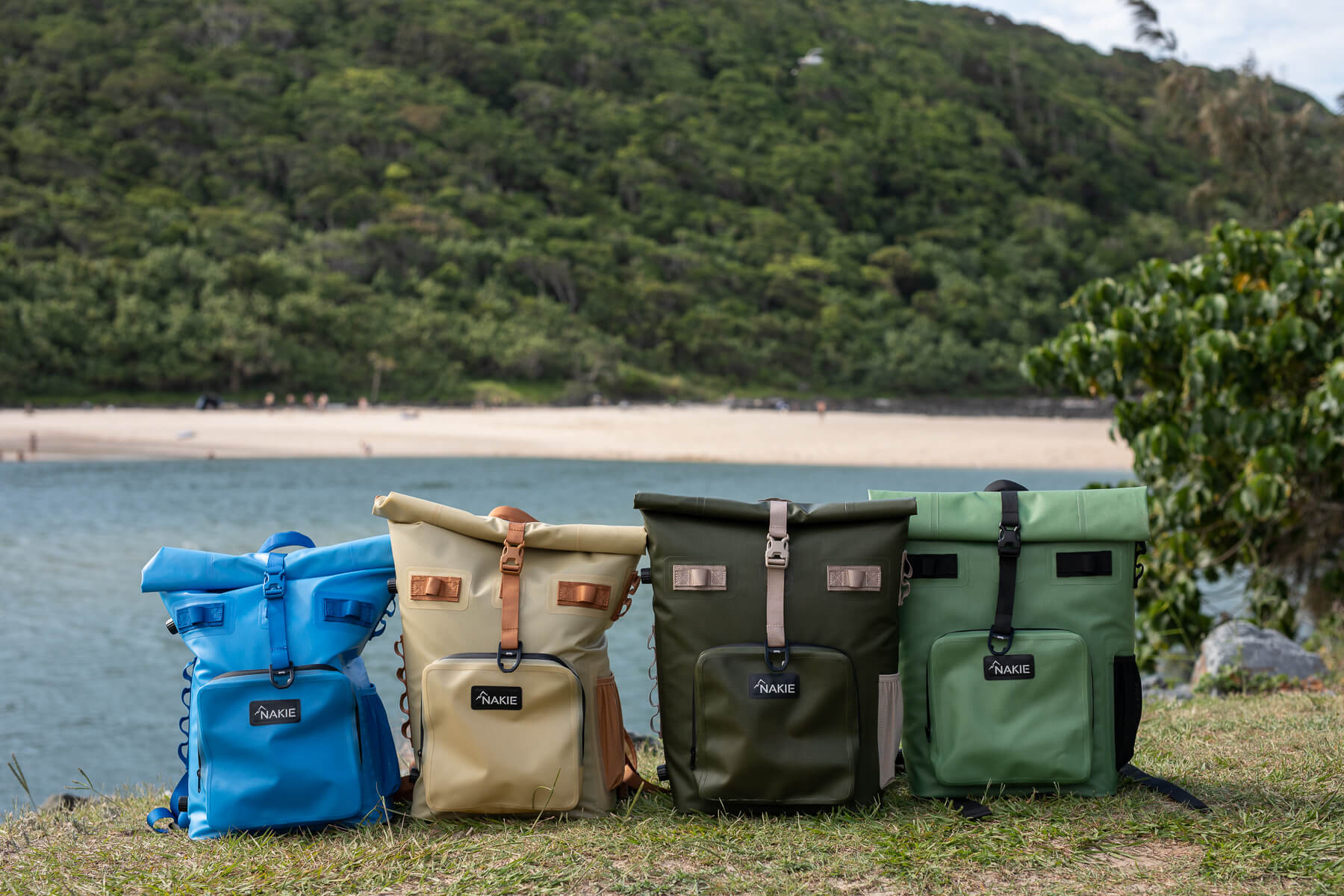 Olive Green - Recycled Cooler Backpack - Image 7