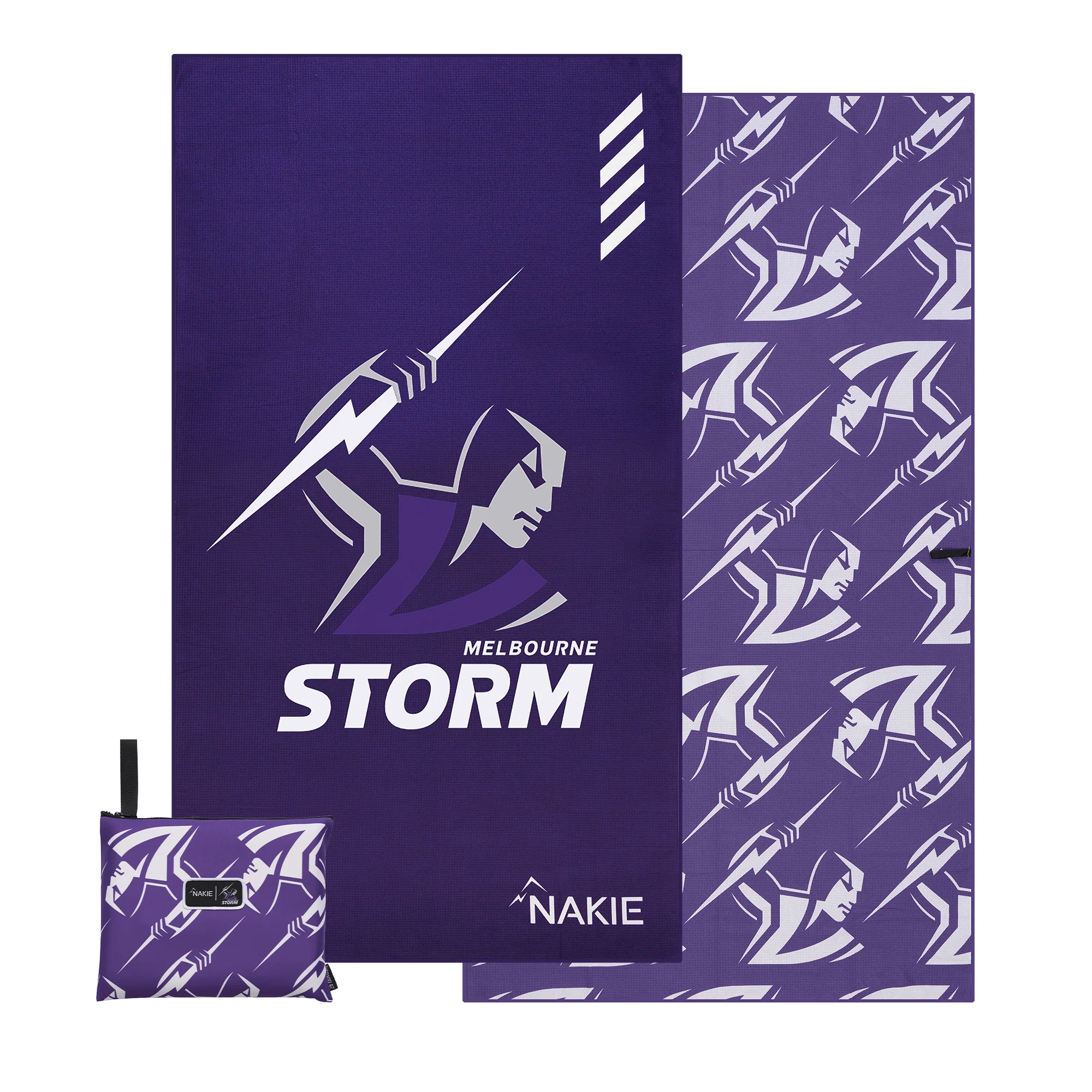 Storm - NRL Recycled Sand Free Beach Towel - Image 4