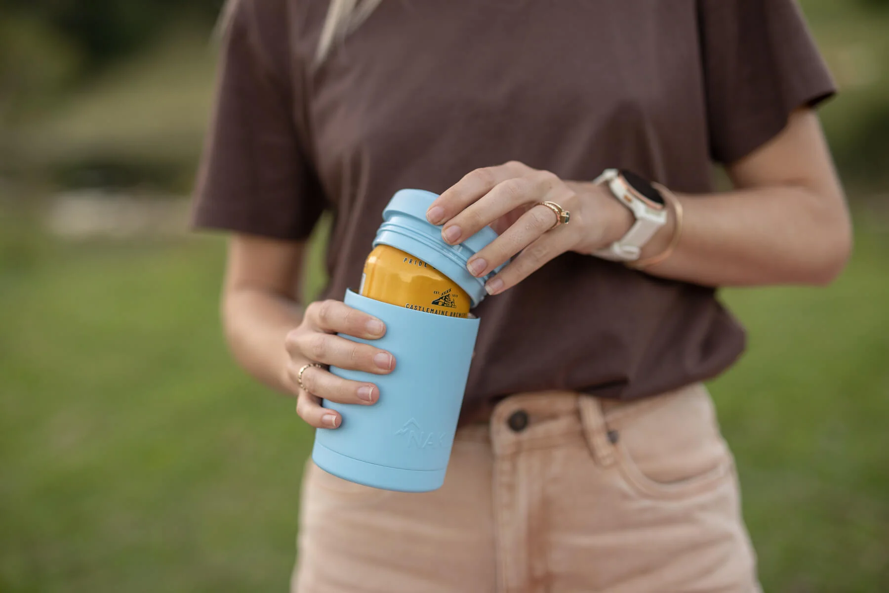 Surf Blue - Cooler & Coffee Cup - Image 4