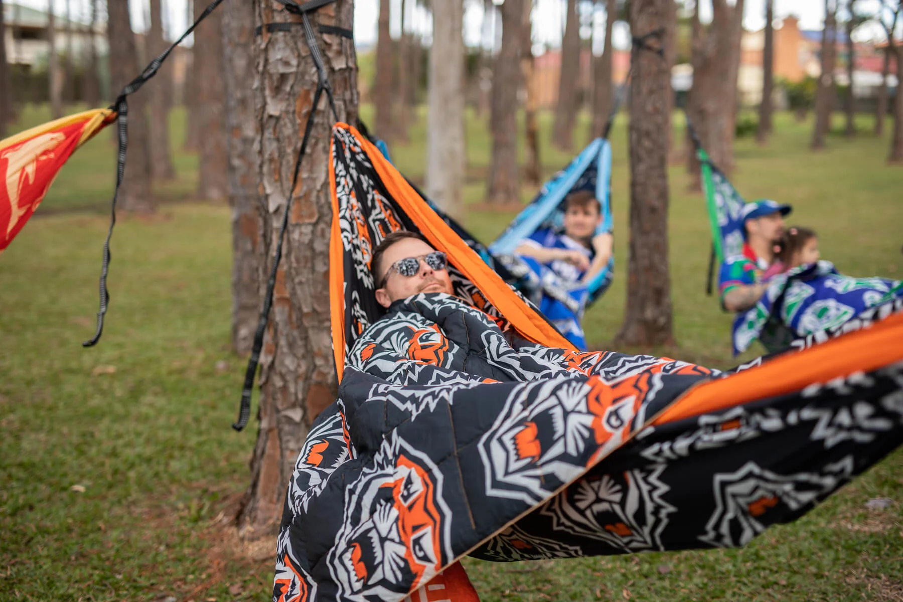 Tigers - NRL Recycled Hammock with Straps - Image 4