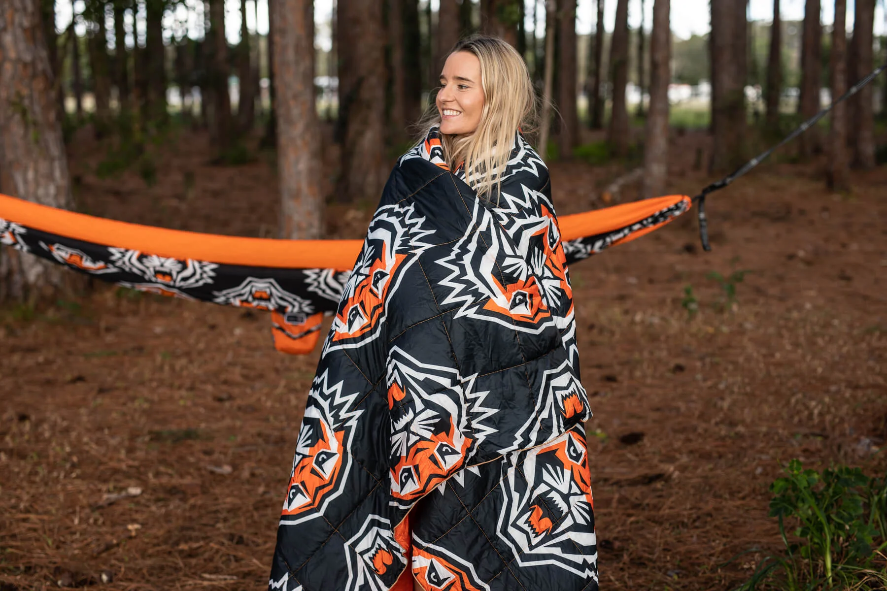 Tigers - NRL Sustainable Down Puffy Blanket - Image 5