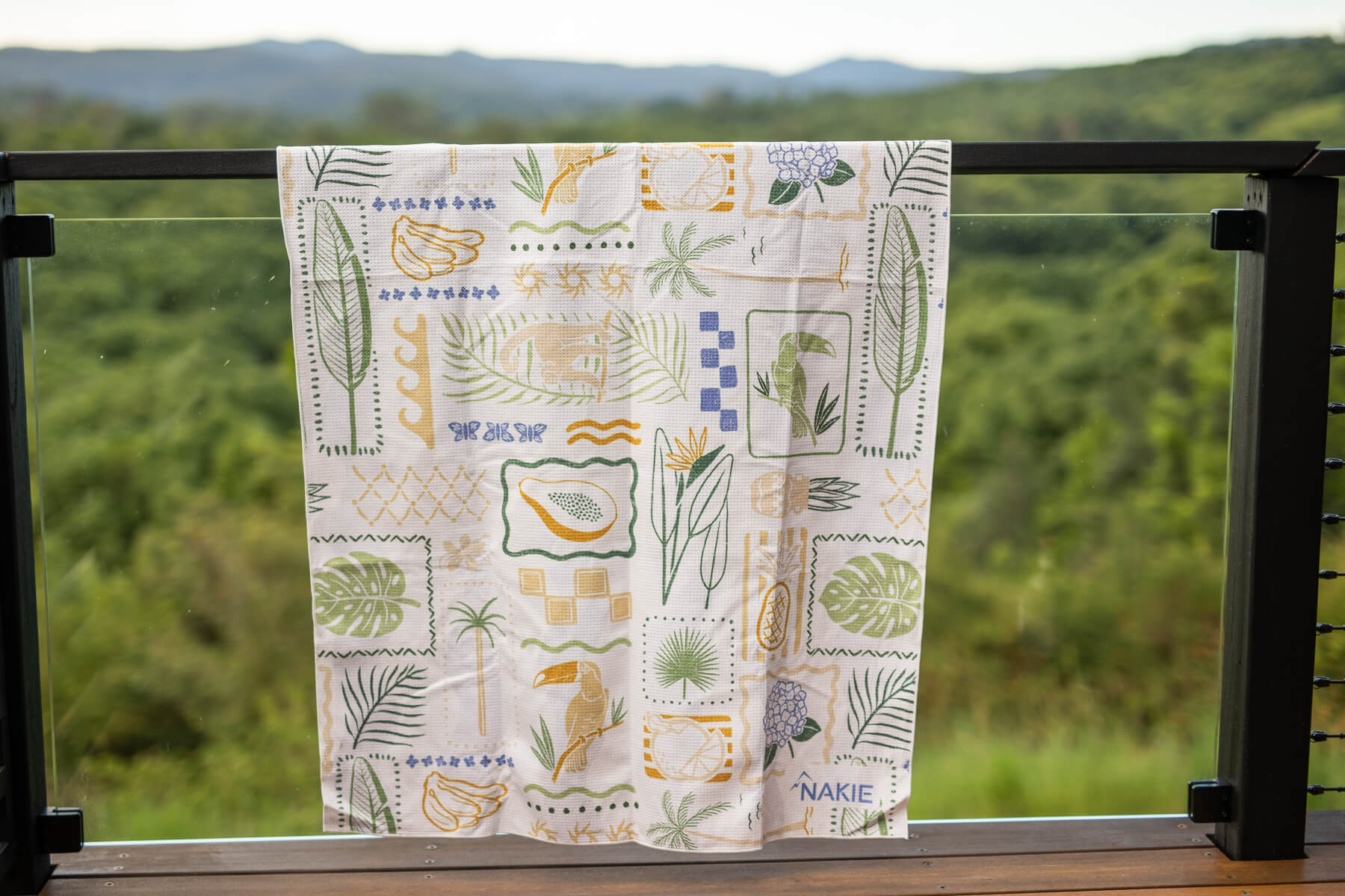 Toucan Bay - Recycled Sand Free Beach Towel - Image 6