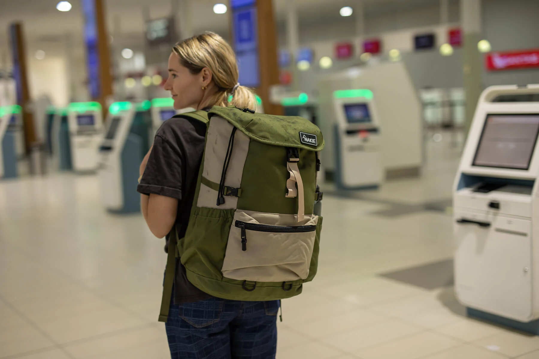 Recycled Travel Backpack x 2 - Couples Combo - Image 10