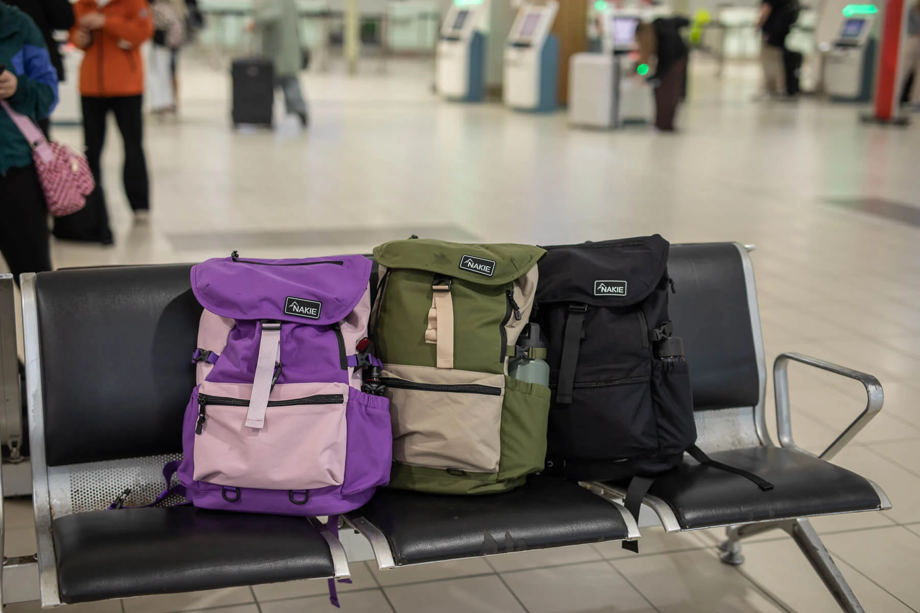 Recycled Travel Backpack x 2 - Couples Combo - Image 8