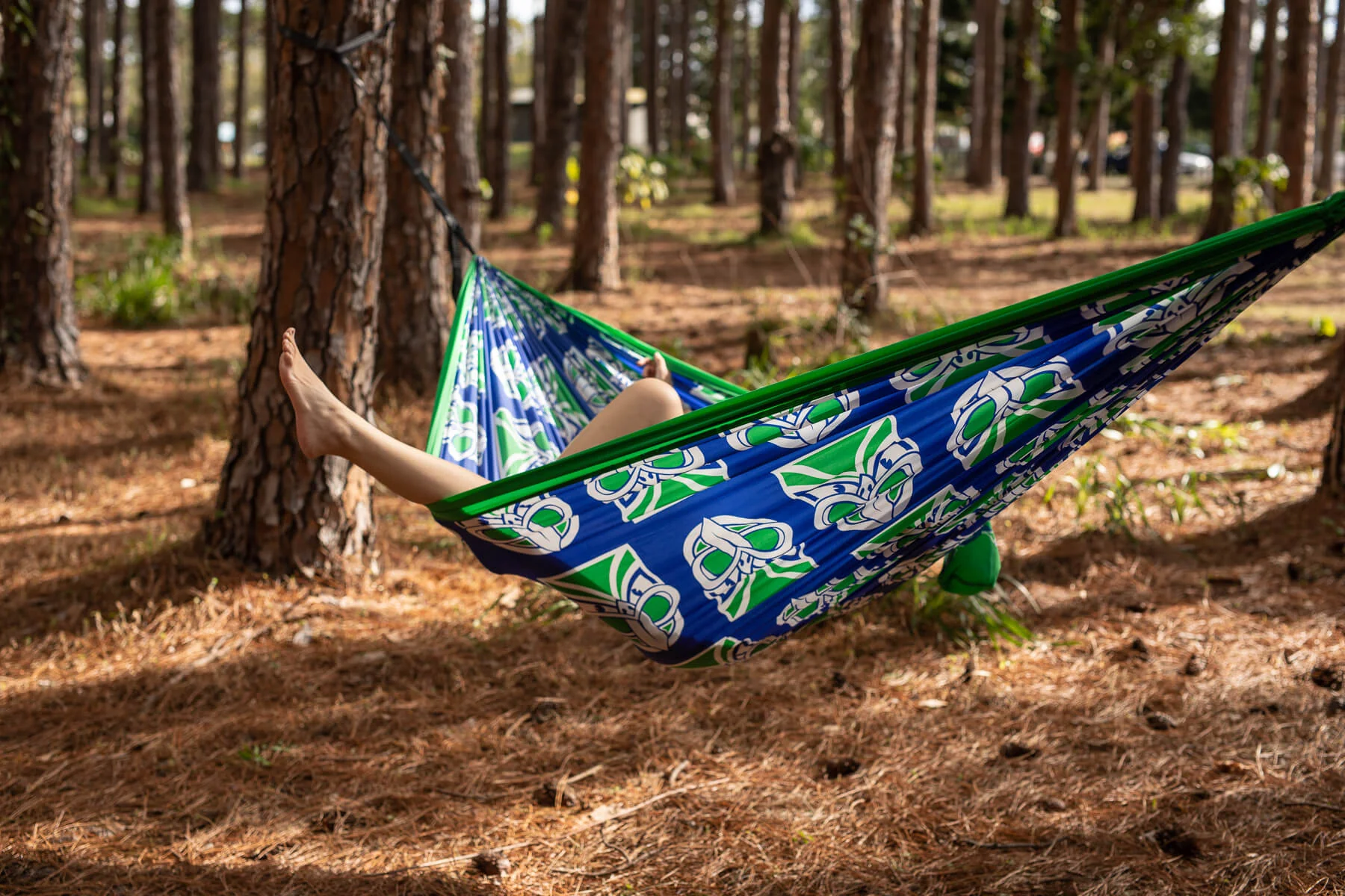 Warriors - NRL Recycled Hammock with Straps - Image 6
