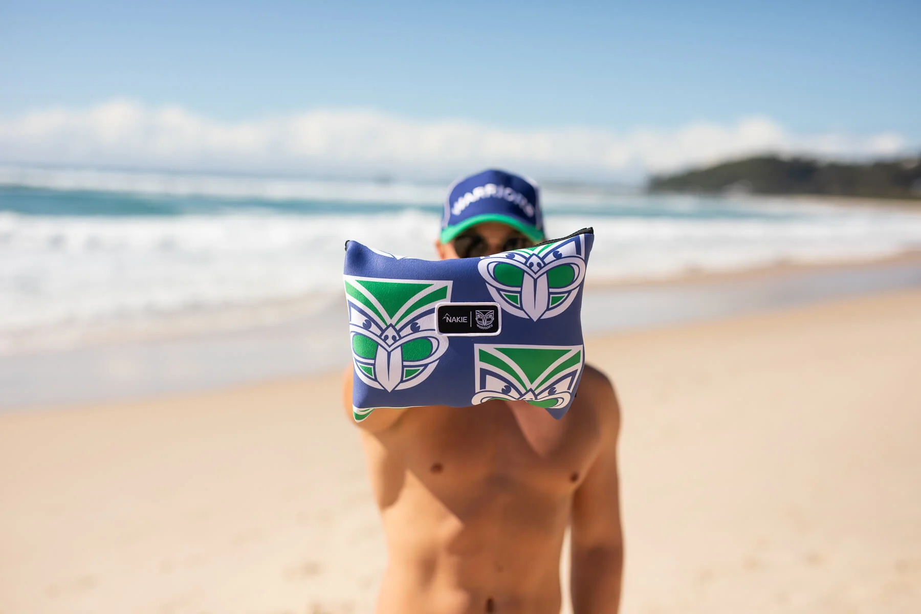 Warriors - NRL Recycled Sand Free Beach Towel - Image 5