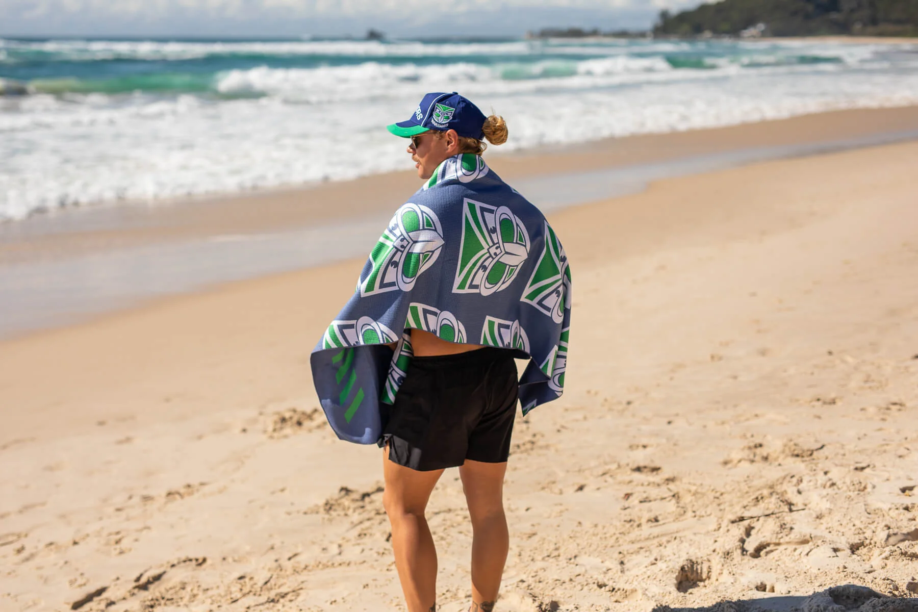 Warriors - NRL Recycled Sand Free Beach Towel - Image 6