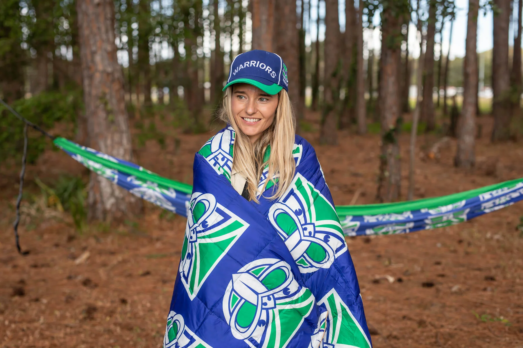 Warriors - NRL Sustainable Down Puffy Blanket - Image 2
