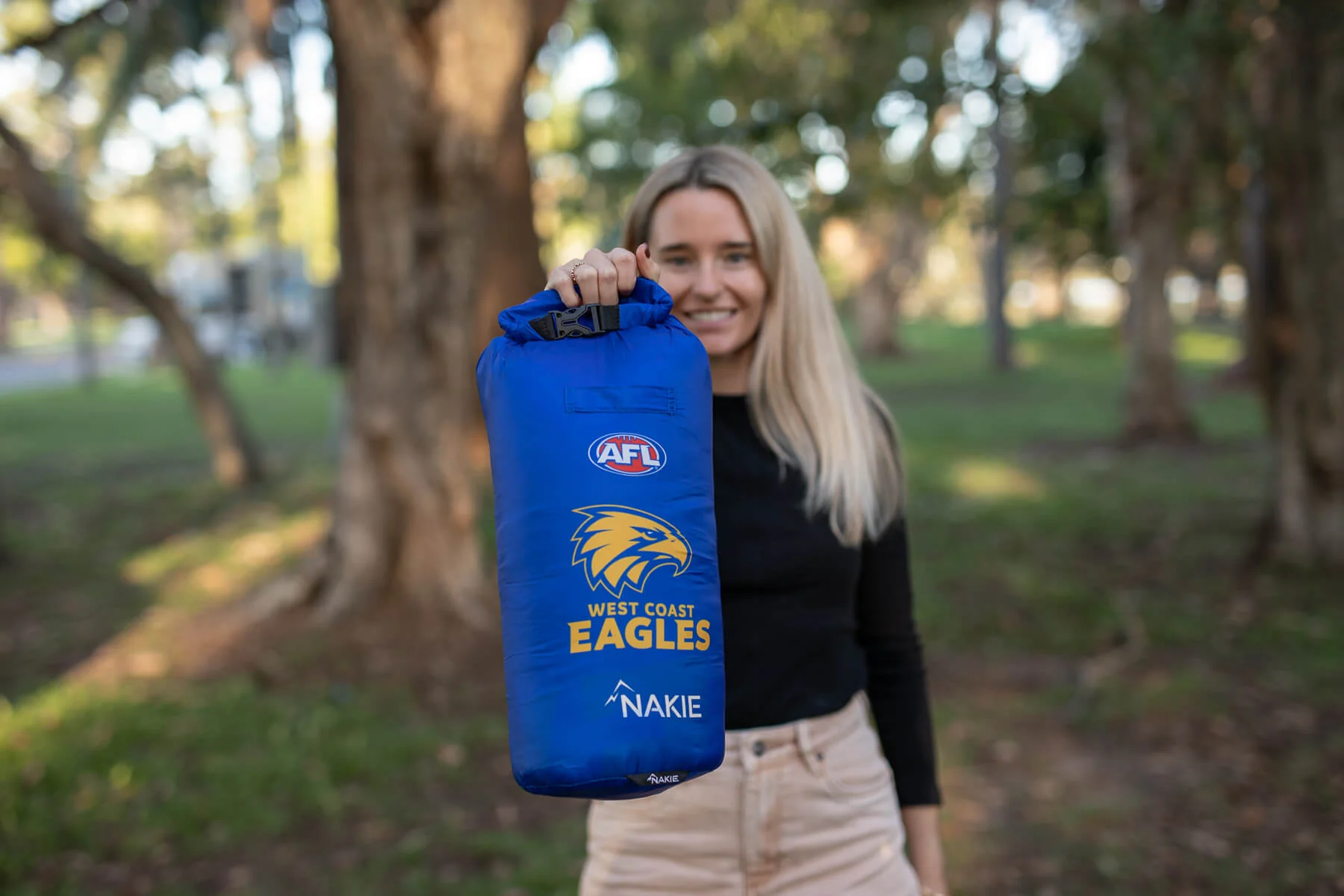 West Coast Eagles - AFL Sustainable Down Puffy Blanket - Image 6