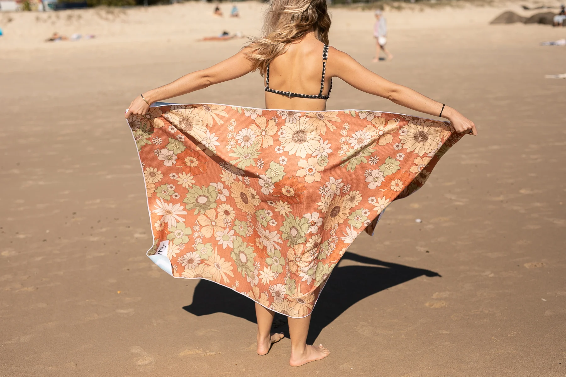 Wild Flower - Recycled Sand Free Beach Towel - Image 11