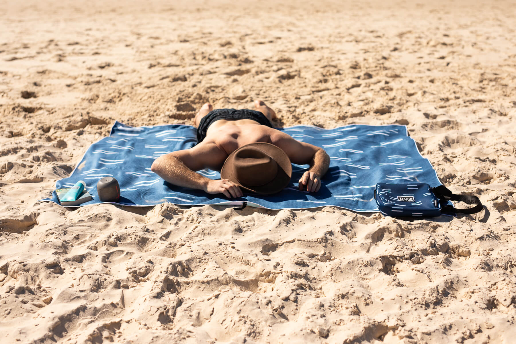 XL Salty Waves - Recycled Sand Free Beach Blanket - Image 8